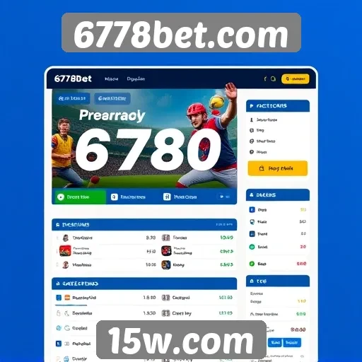 Interface do usuário do 6778bet.com é intuitiva e acessível